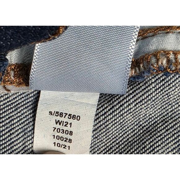 LOFT Sculpt Jegging Women’s 6/28 Dark Wash - Picture 9 of 10